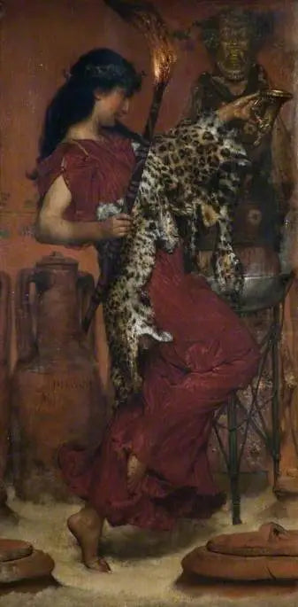 Festival Vintage d'Automne - Lawrence Alma-Tadema image 1 reproduction de peinture à l’huile