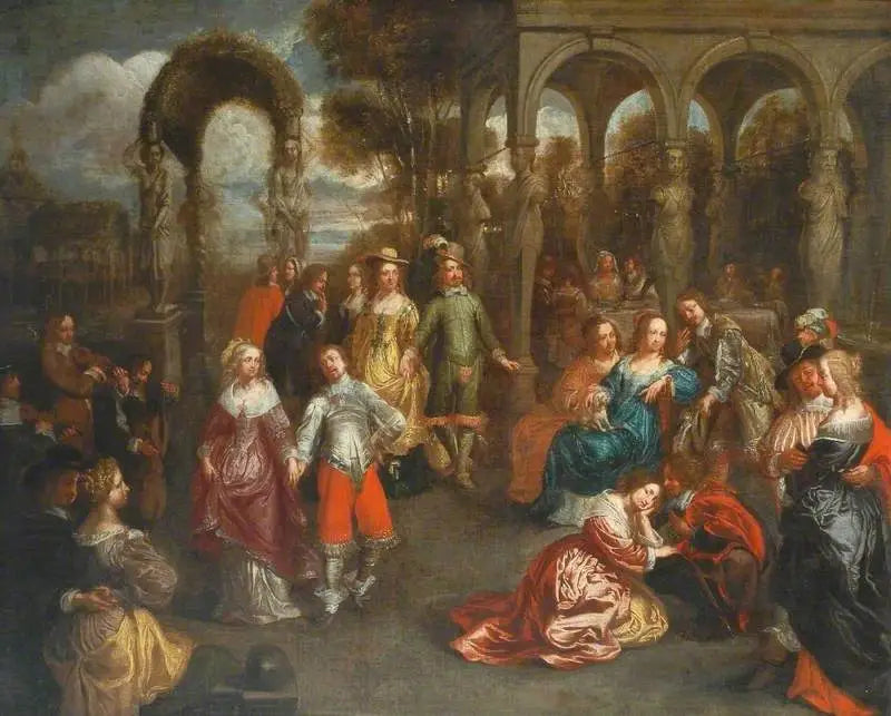 حفلة في الحقول - ديفيد تينير الشاب