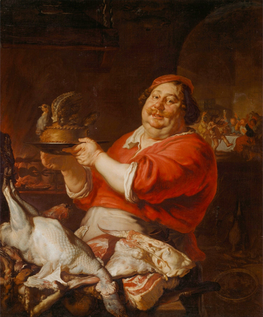 Février - Joachim von Sandrart image 1 reproduction artisanale de tableau