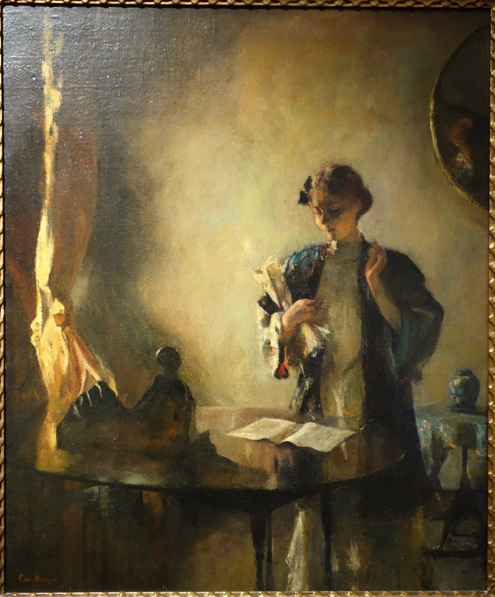 Figure dans une pièce - Frank Weston Benson - Alpha Reproduction