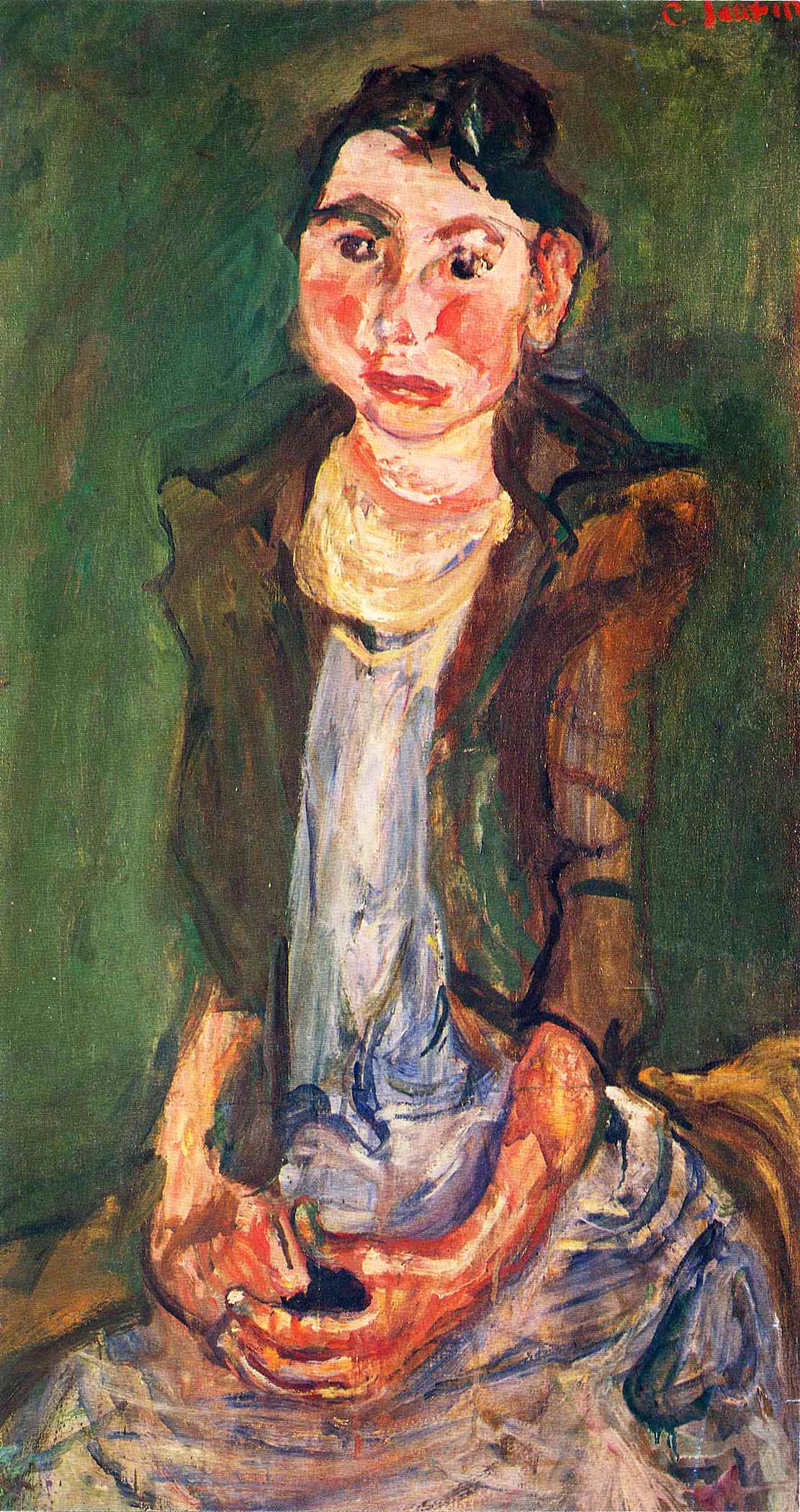 Fille de la ferme - Chaïm Soutine image 1 reproduction réalisée par Alpha Reproduction