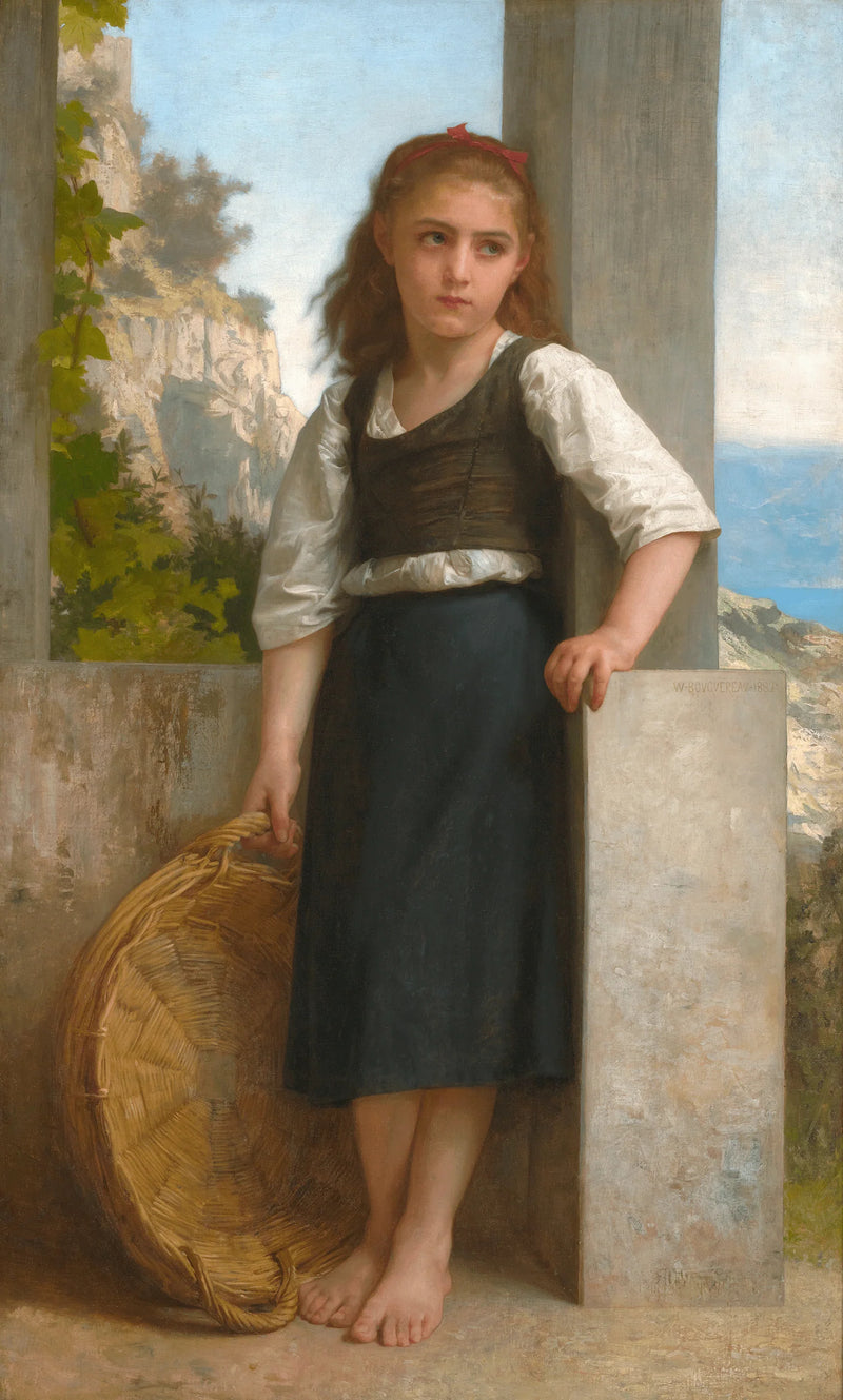 La Fille du pêcheur (1882) - Bouguereau