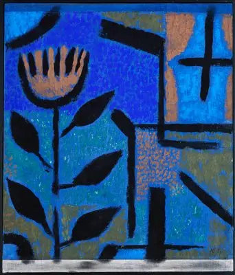 Fleur de nuit - Paul Klee - Alpha Reproduction