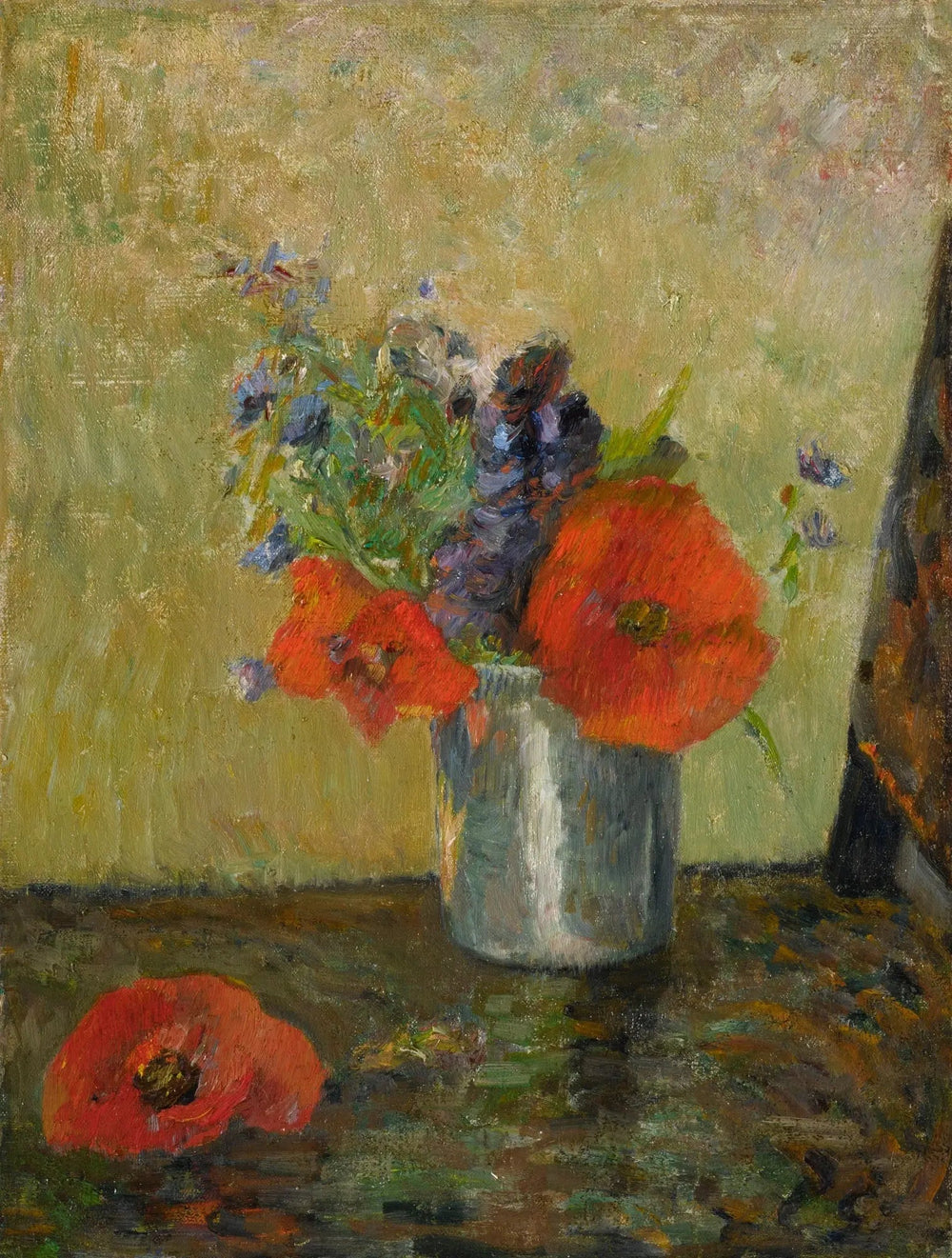 Fleurs d'été dans un gobelet - Paul Gauguin image 1 reproduction réalisée par Alpha Reproduction