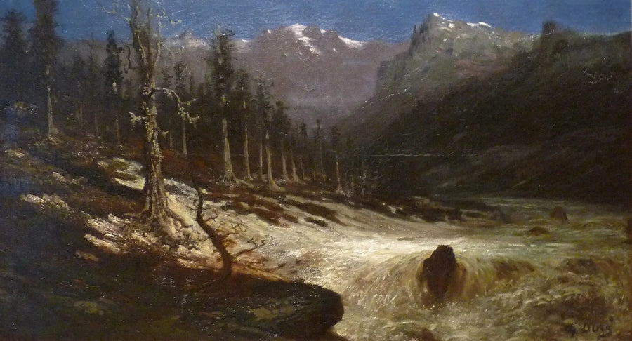نهر الألب - غوستاف دوريه