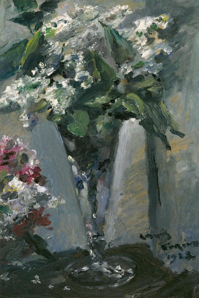 Flieder im Kelchglas - Lovis Corinth