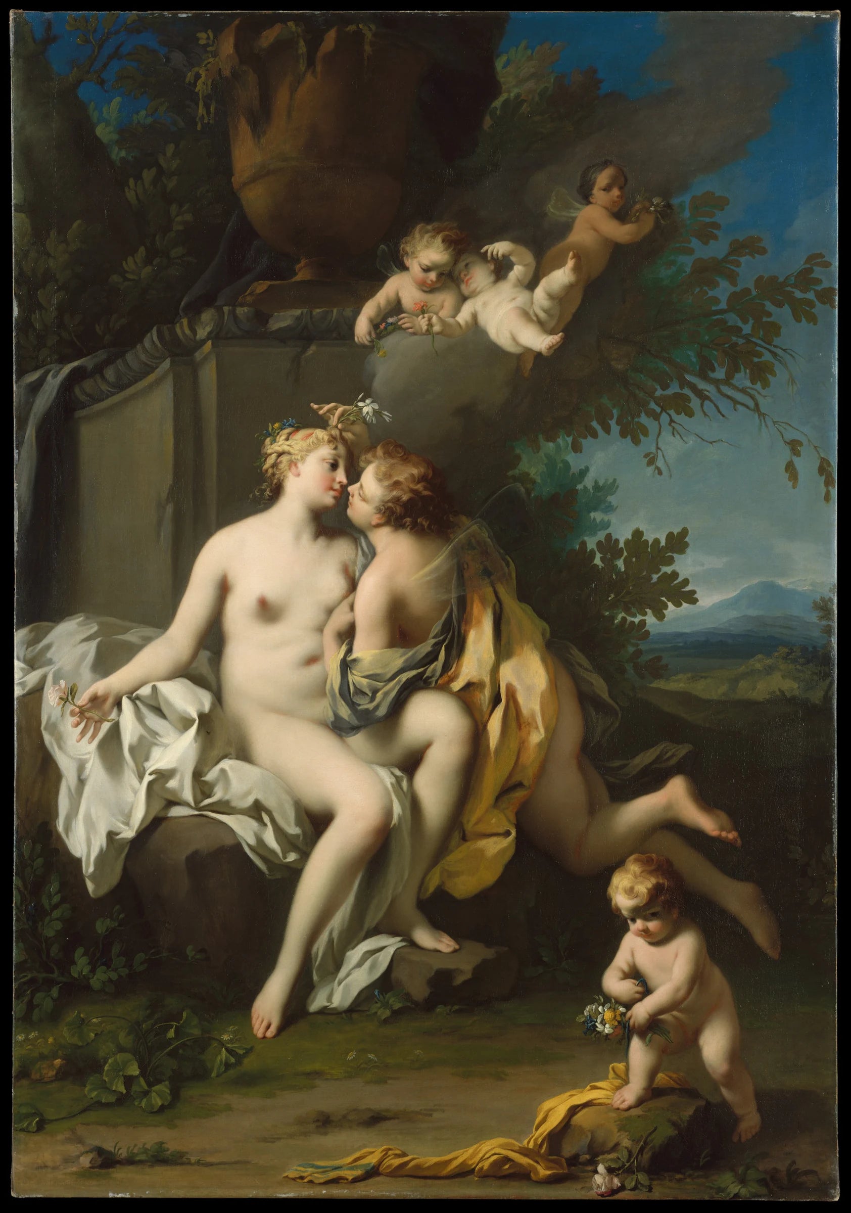 Flore et Zéphyr - Jacopo Amigoni