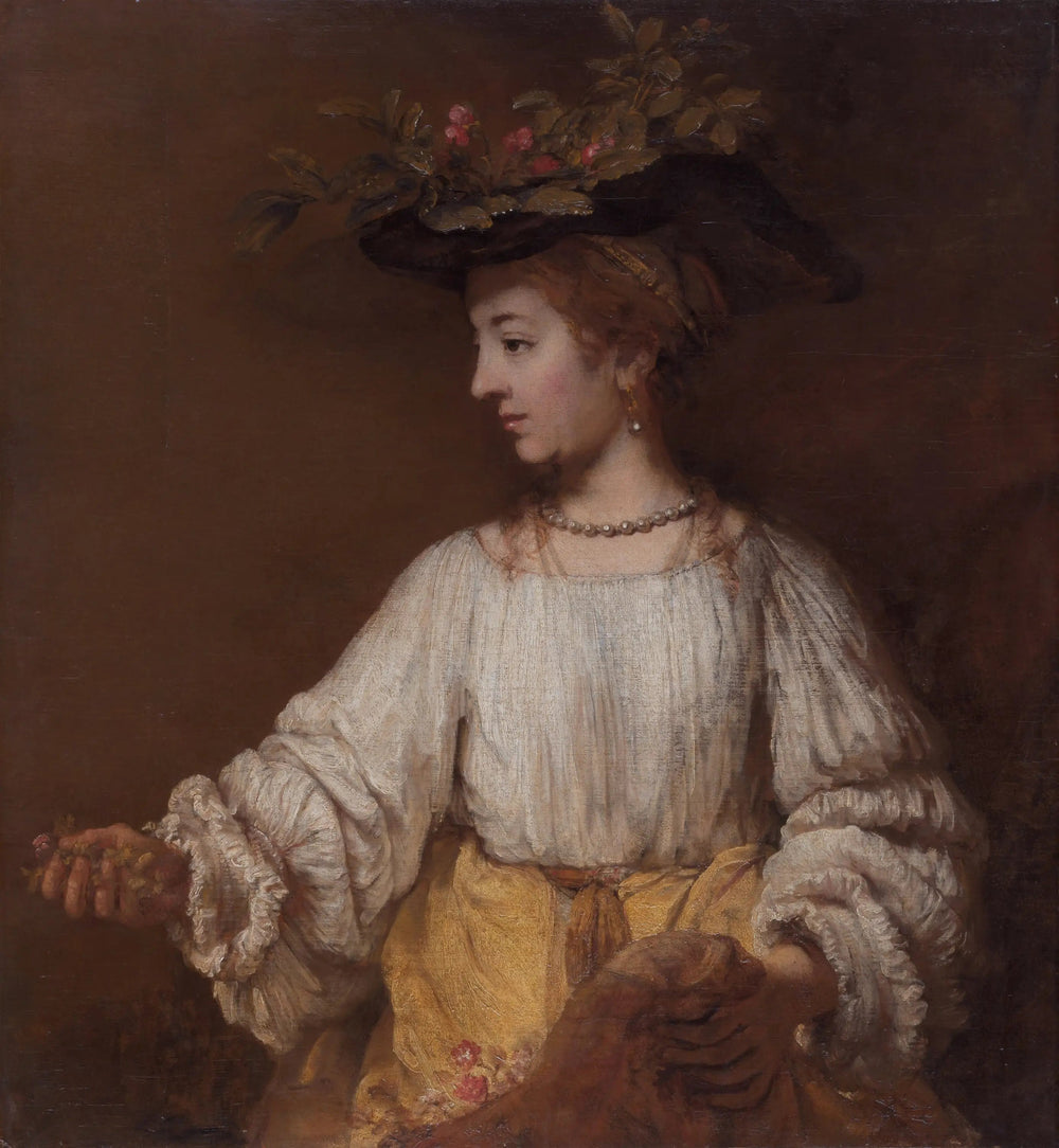 Flore - Rembrandt image 1 reproduction d’œuvre d’art à l’huile
