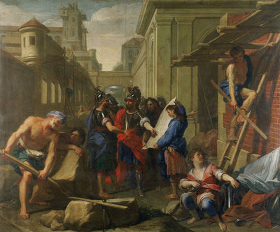 Fondation d’une ville en Germanie par les Tectosages - Jean-Baptiste Jouvenet - Alpha Reproduction