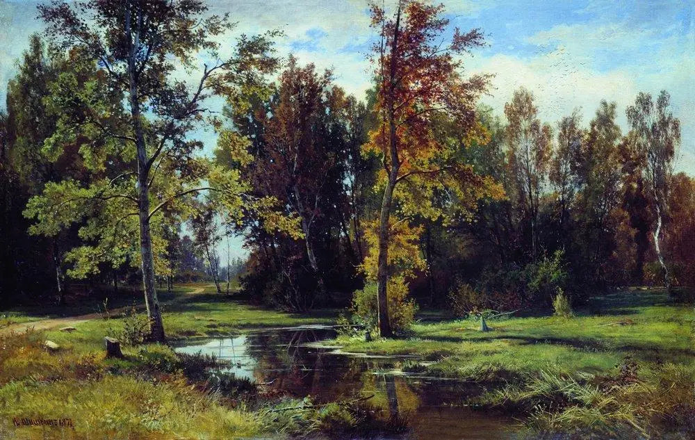 forêt de bouleaux - Ivan Chichkine - Alpha Reproduction