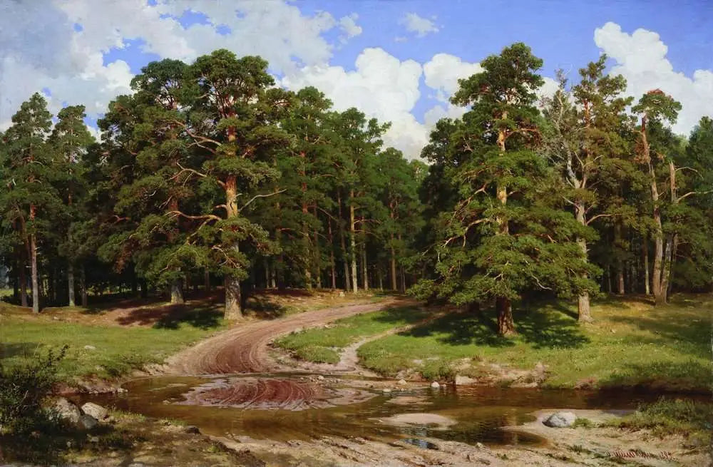 Forêt de pins - Ivan Chichkine - Alpha Reproduction