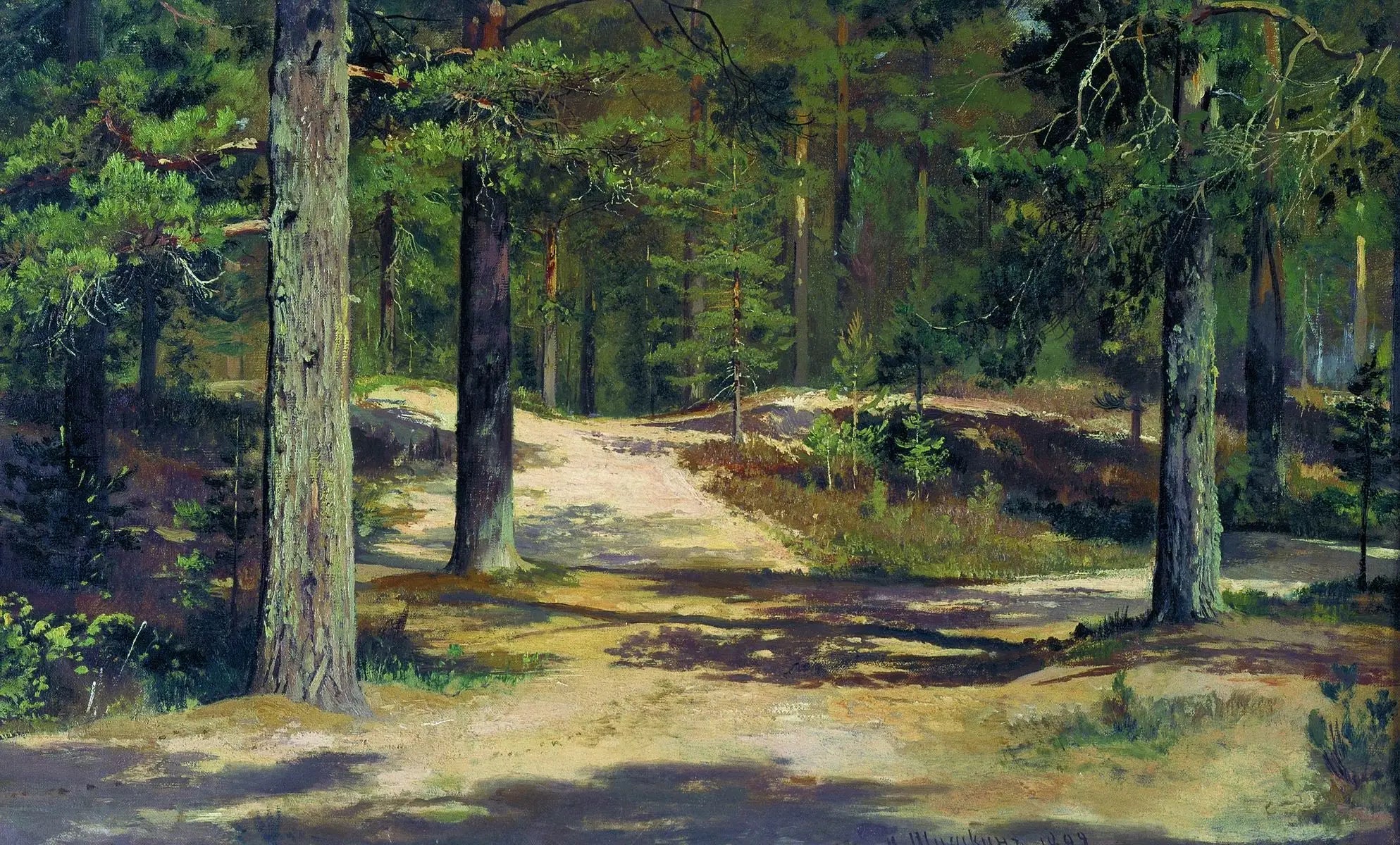 Forêt de pins - Ivan Chichkine - Alpha Reproduction