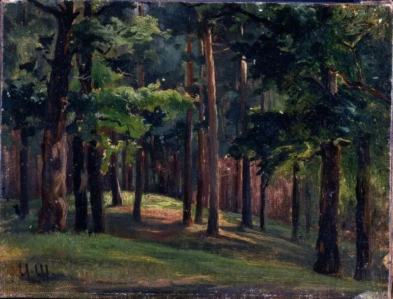 Forêt - Ivan Chichkine - Alpha Reproduction