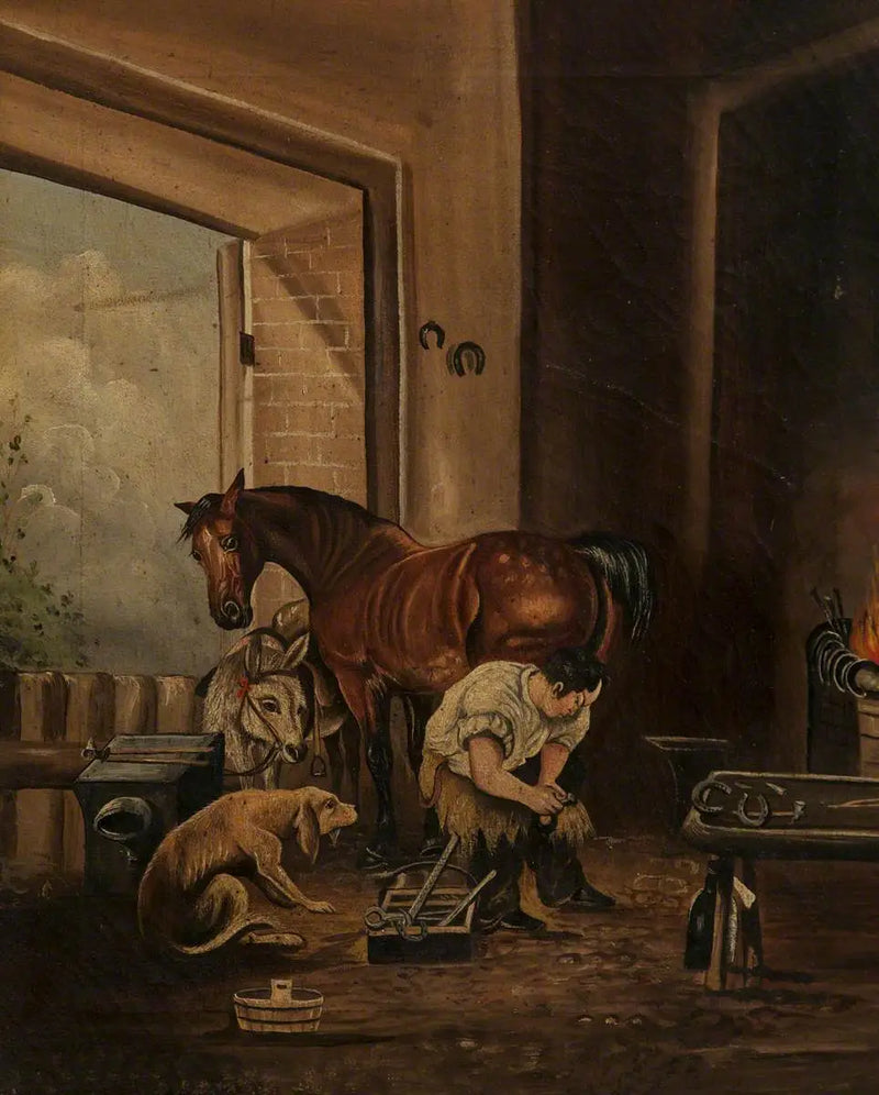 حداد و حدادة - إدوين هنري لاندسيير