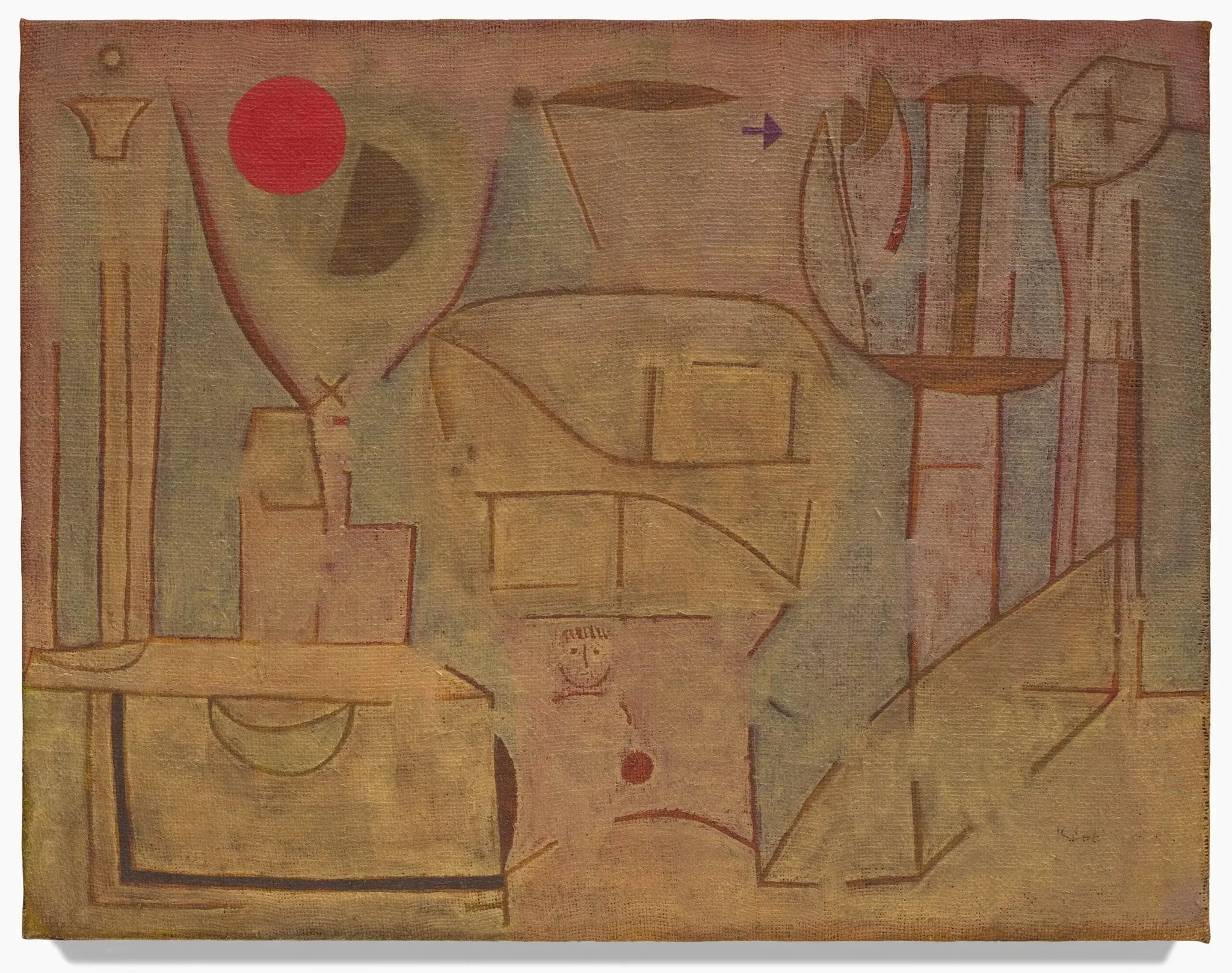 Fragment - Paul Klee image 1 copie peinte à la main à l’huile