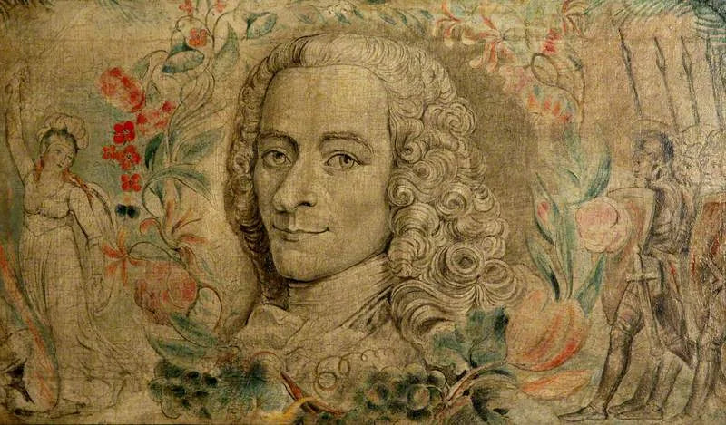 فرانسوا ماري أرويه دي فولتير (1694-1778) - ويليام بليك