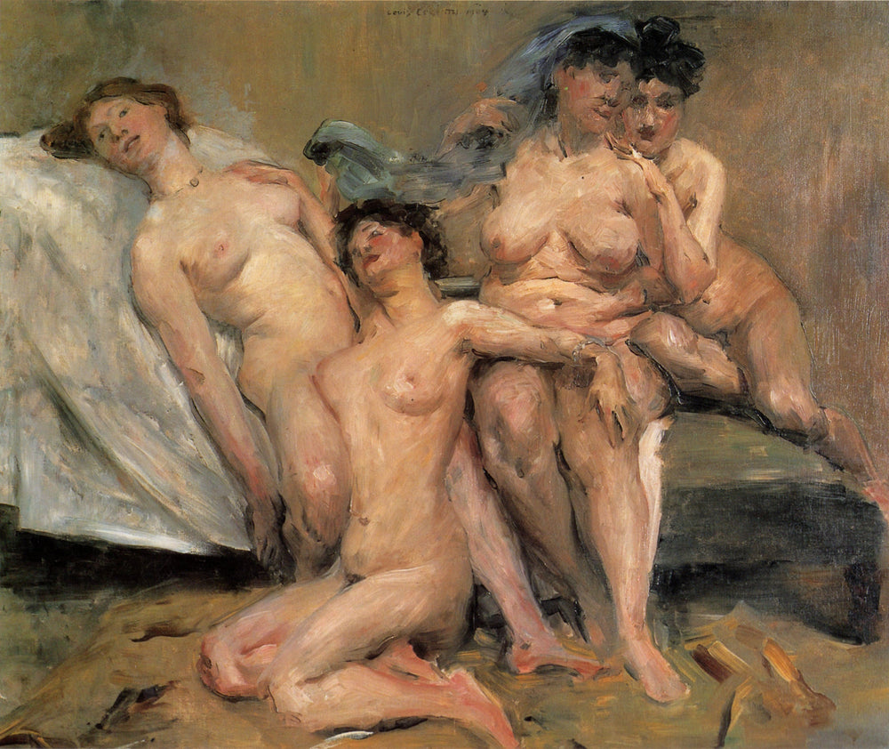 Frauengruppe - Lovis Corinth