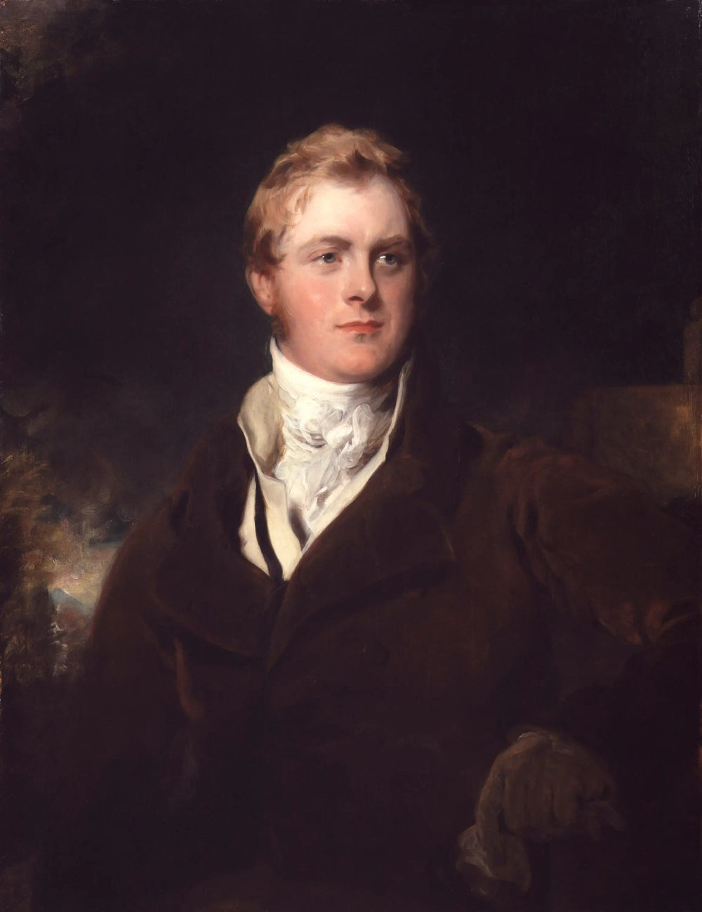 Frederick John Robinson, 1er comte de Ripon - Thomas Lawrence image 1 reproduction artisanale de tableau