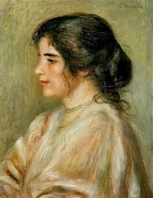 غابرييل من الجانب - بيير-أوغست رينوار