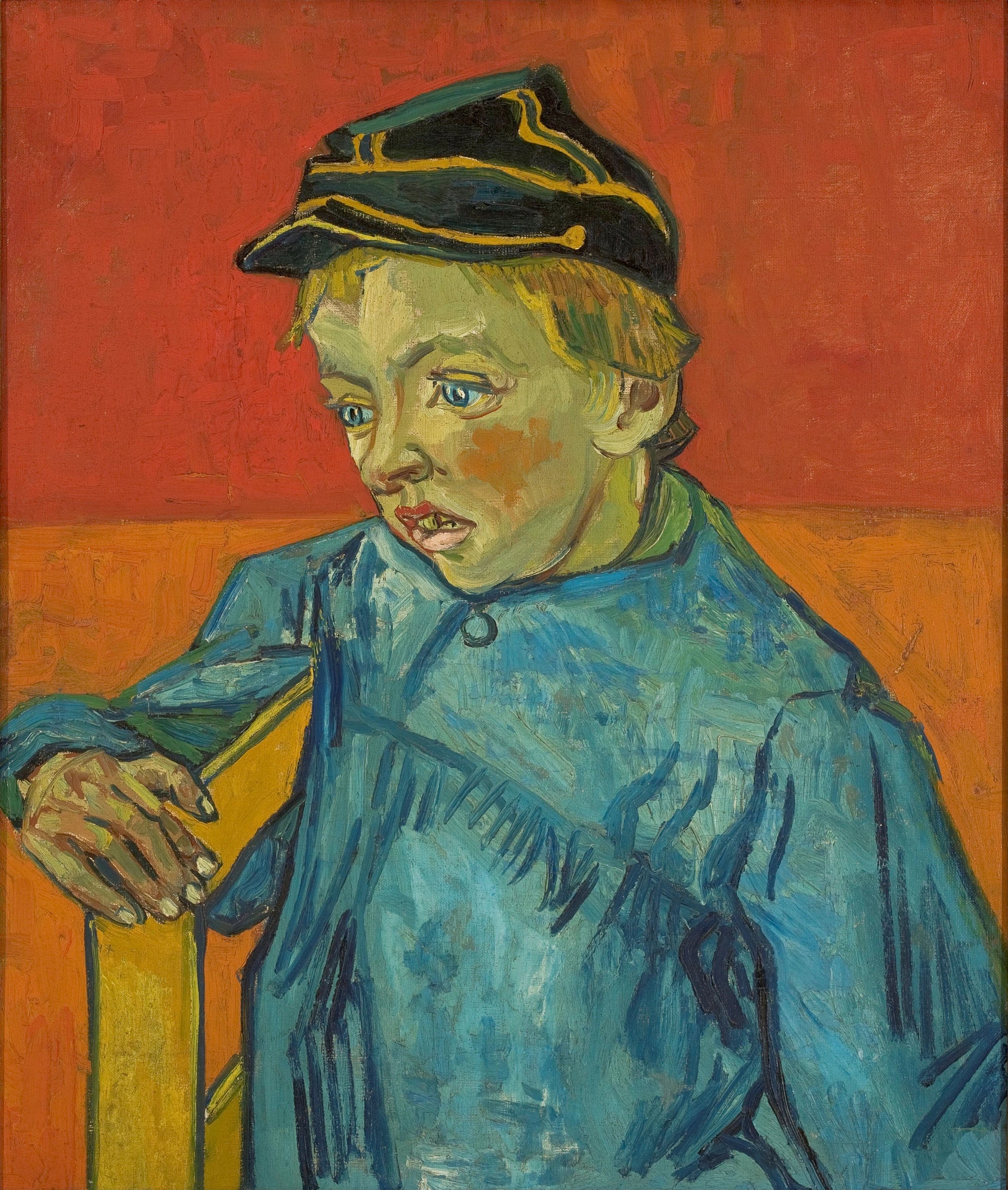 Gamin au képi Camille Roulin F665 de Vincent van Gogh, MASP