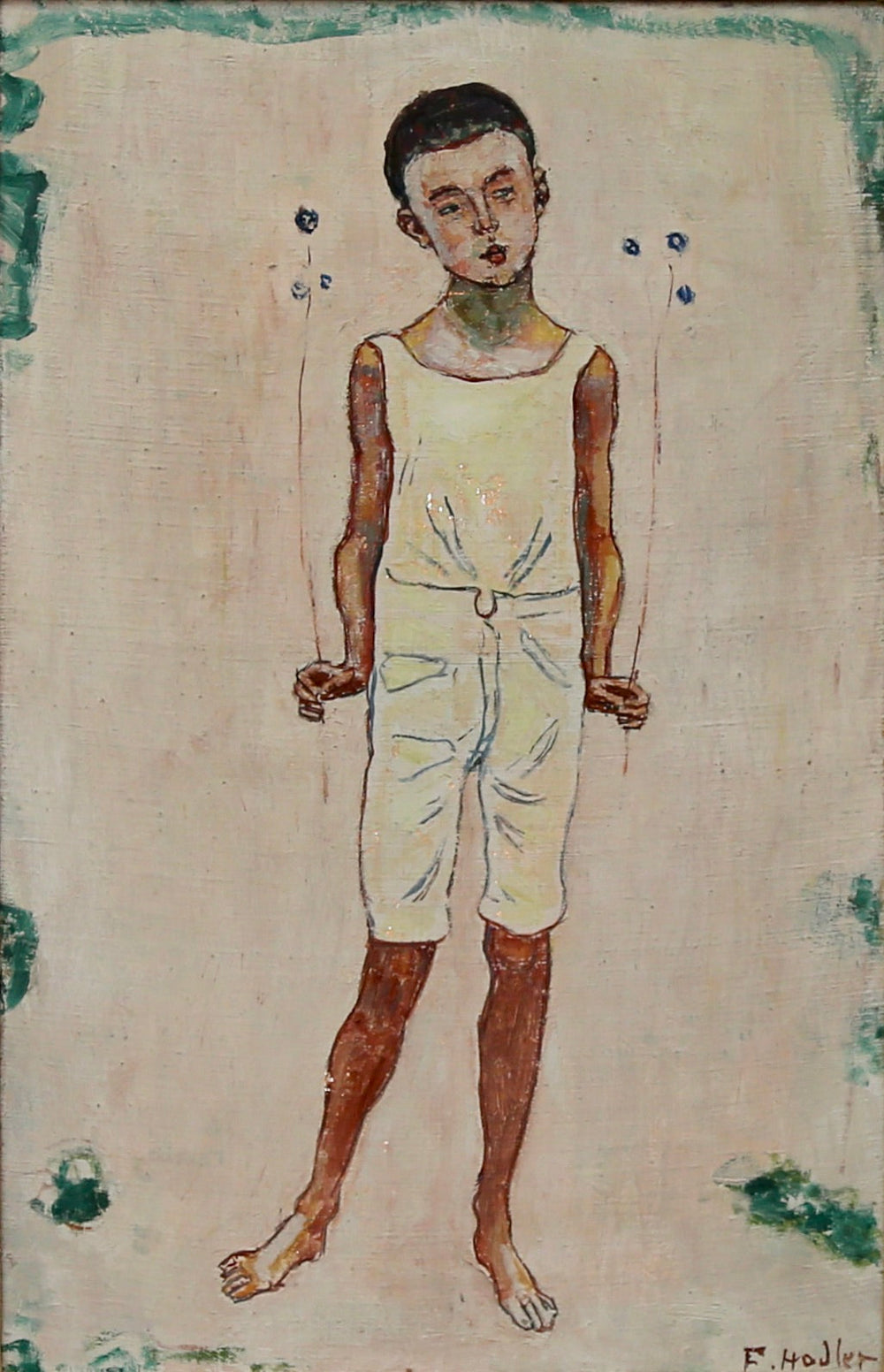 Garçon enchanté - Ferdinand Hodler image 1 tableau peint à l’huile sur toile