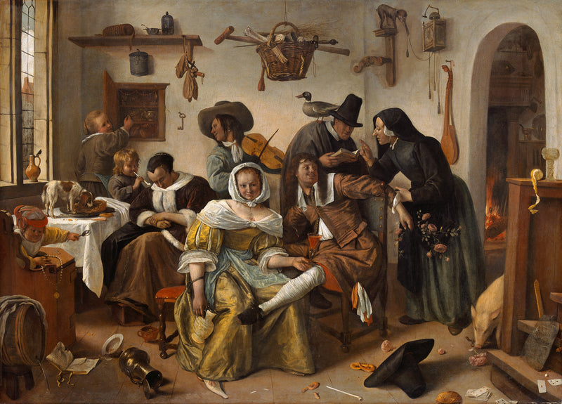 Gardez-vous du luxe - Jan Steen