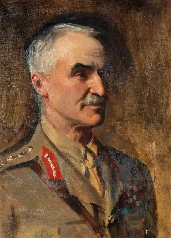 الجنرال هنري سينكلير، بارون هورن، 1861-1929. جندي (دراسة لوجه في ضباط الجيش العامين في الحرب العالمية الأولى) - جون سينغر سارجنت