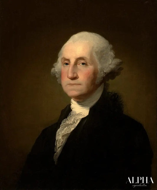 George Washington - Gilbert Stuart - Reproductions de tableaux et peintures haut de gamme