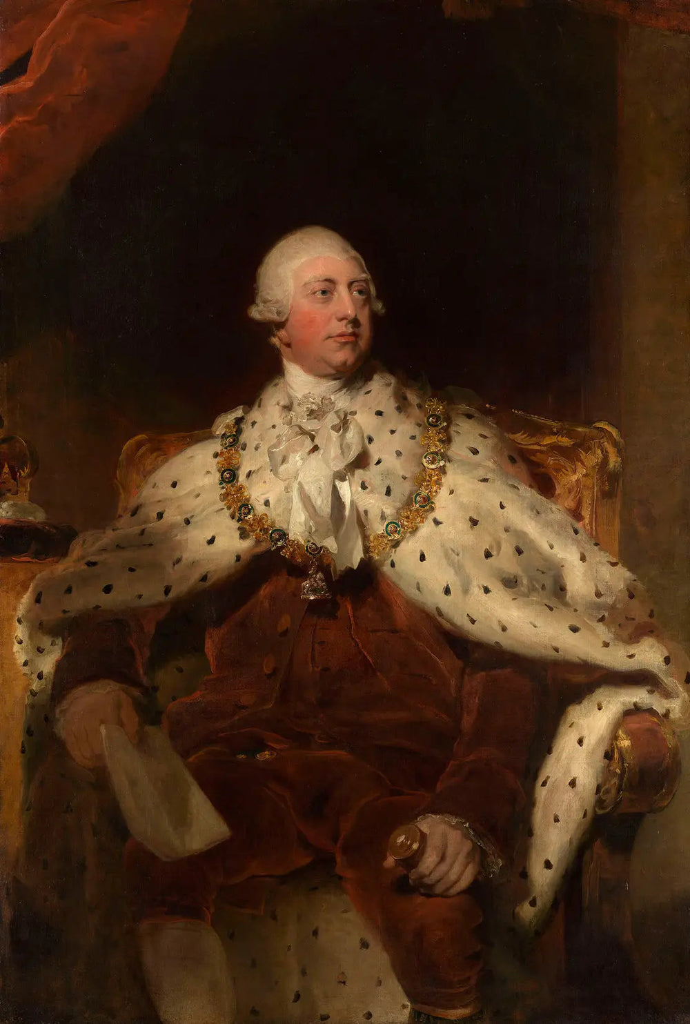 Georges III (1738-1820) - Thomas Lawrence - Alpha Reproduction