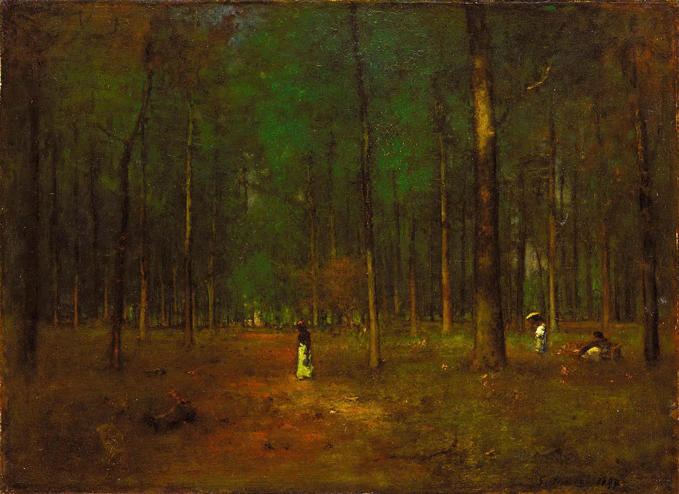 Georgia Pines - George Inness - Alpha Reproduction