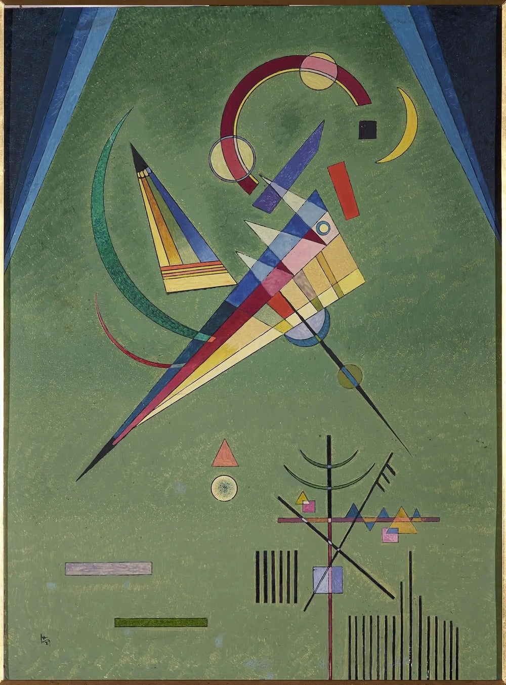 Gratuit - Vassily Kandinsky image 1 copie de tableau peinte à la main