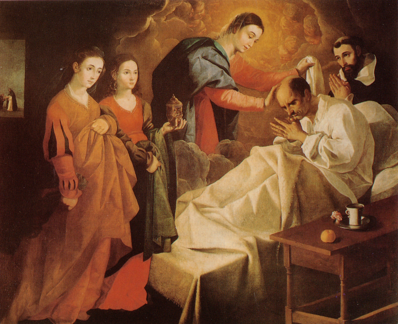 Guérison miraculeuse du bienheureux Réginald d’Orléans - Francisco de Zurbarán - Alpha Reproduction