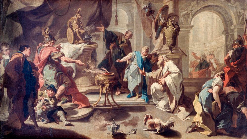 حنبعل يتعهد بالانتقام من الرومان - جيان لويجي باتيني