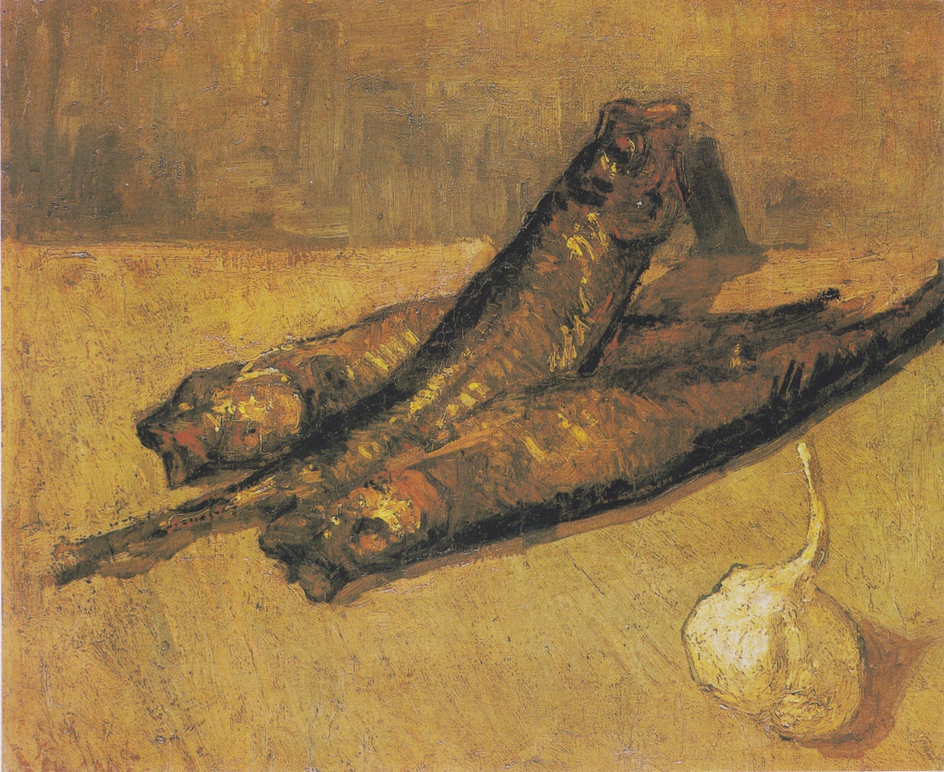 Nature morte aux harengs saurs et à l’ail F283b de Vincent van Gogh