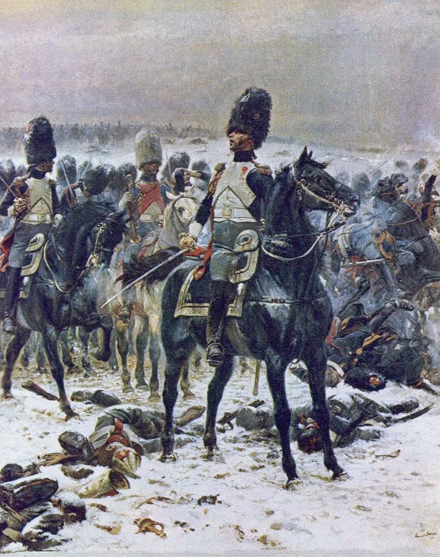 ارفع رؤوسكم! العقيد ليبيك في إيلاو في 8 فبراير 1807 - إدوارد ديتيل