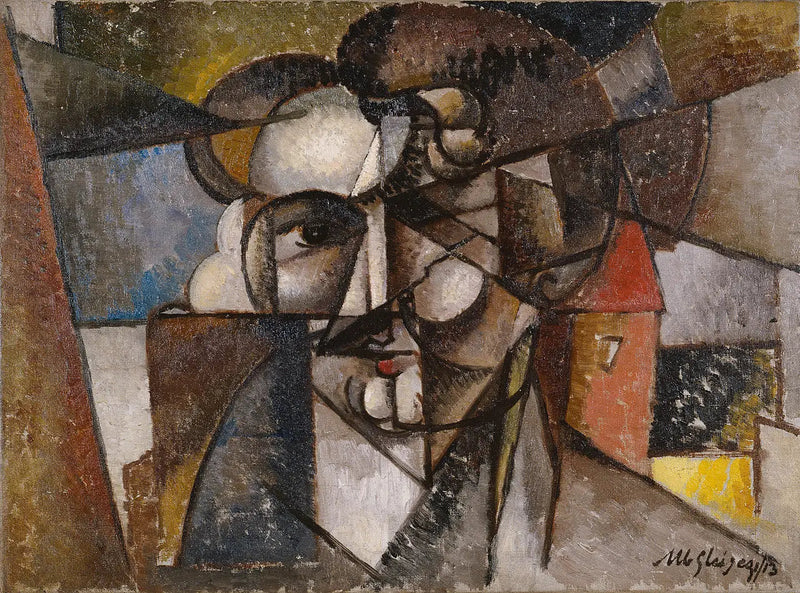 رأس في منظر طبيعي - ألبرت غليز