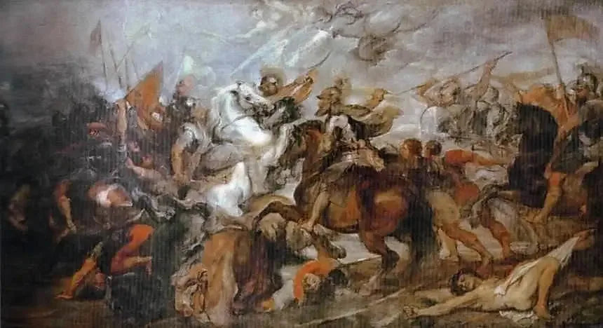 هنري الرابع في معركة إيفري، 14 مارس 1590 - بيتر بول روبنز