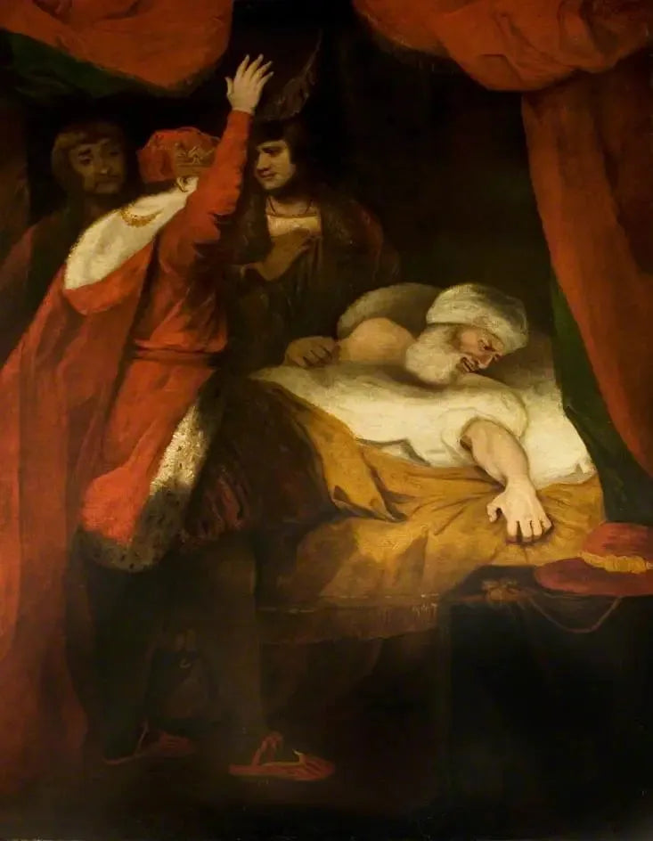 هنري السادس، الجزء الثاني، الفصل الثالث، المشهد الثالث، موت الكاردينال بوفور (من سلسلة بوييل) - جوشوا رينولدز