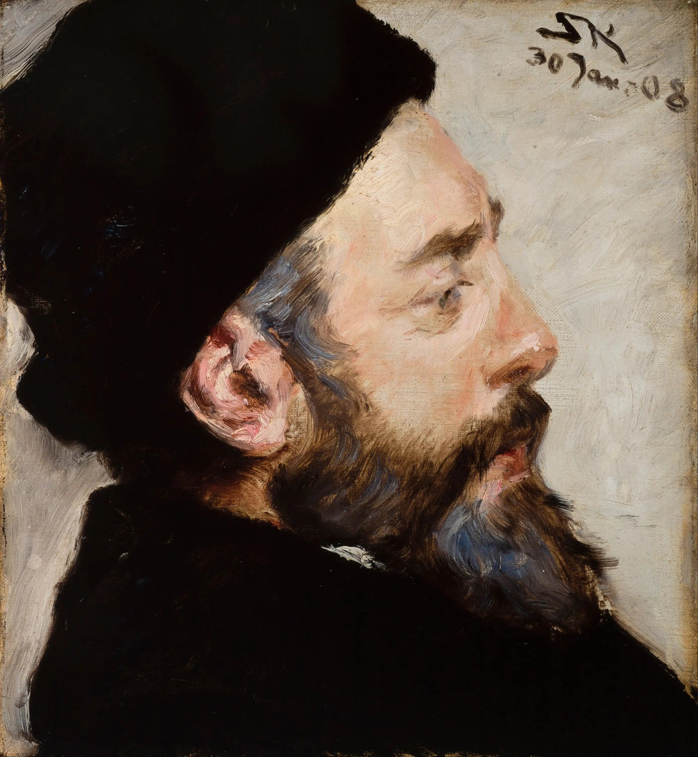 Henrik Pontoppidan - Peder Severin Krøyer image 1 reproduction d’œuvre d’art à l’huile