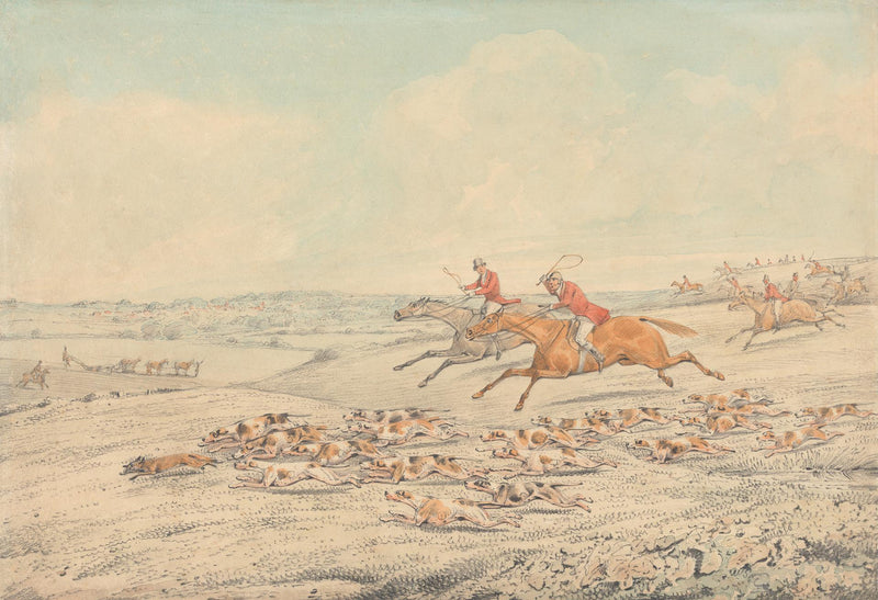 Hounds in Full Cry - Henry Thomas Alken