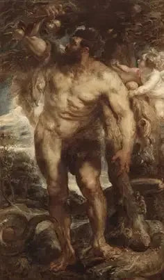 Hercule dans le jardin des Hespérides - Peter Paul Rubens image 1 tableau peint à l’huile sur toile