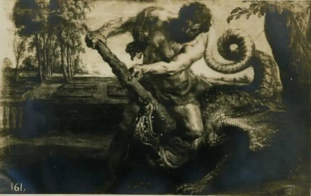 Hercule tuant le dragon dans le jardin des Hespérides - Peter Paul Rubens - Alpha Reproduction