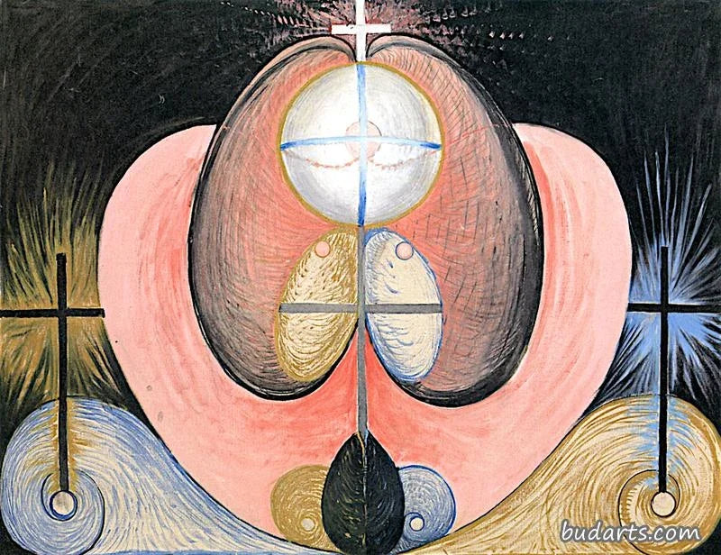 Évolution, n° 10, Groupe VI - Hilma af Klint