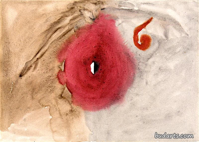 À propos des fleurs et des arbres : Chardon, peinture de Hilma af Klint