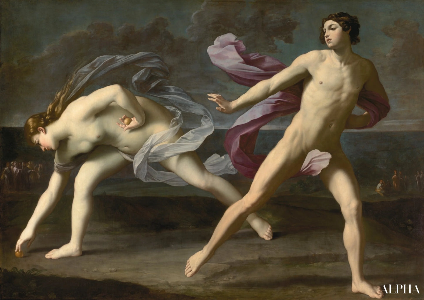 Hippomène et Atalante - Guido Reni Reproductions de tableaux à la peinture à l’huile