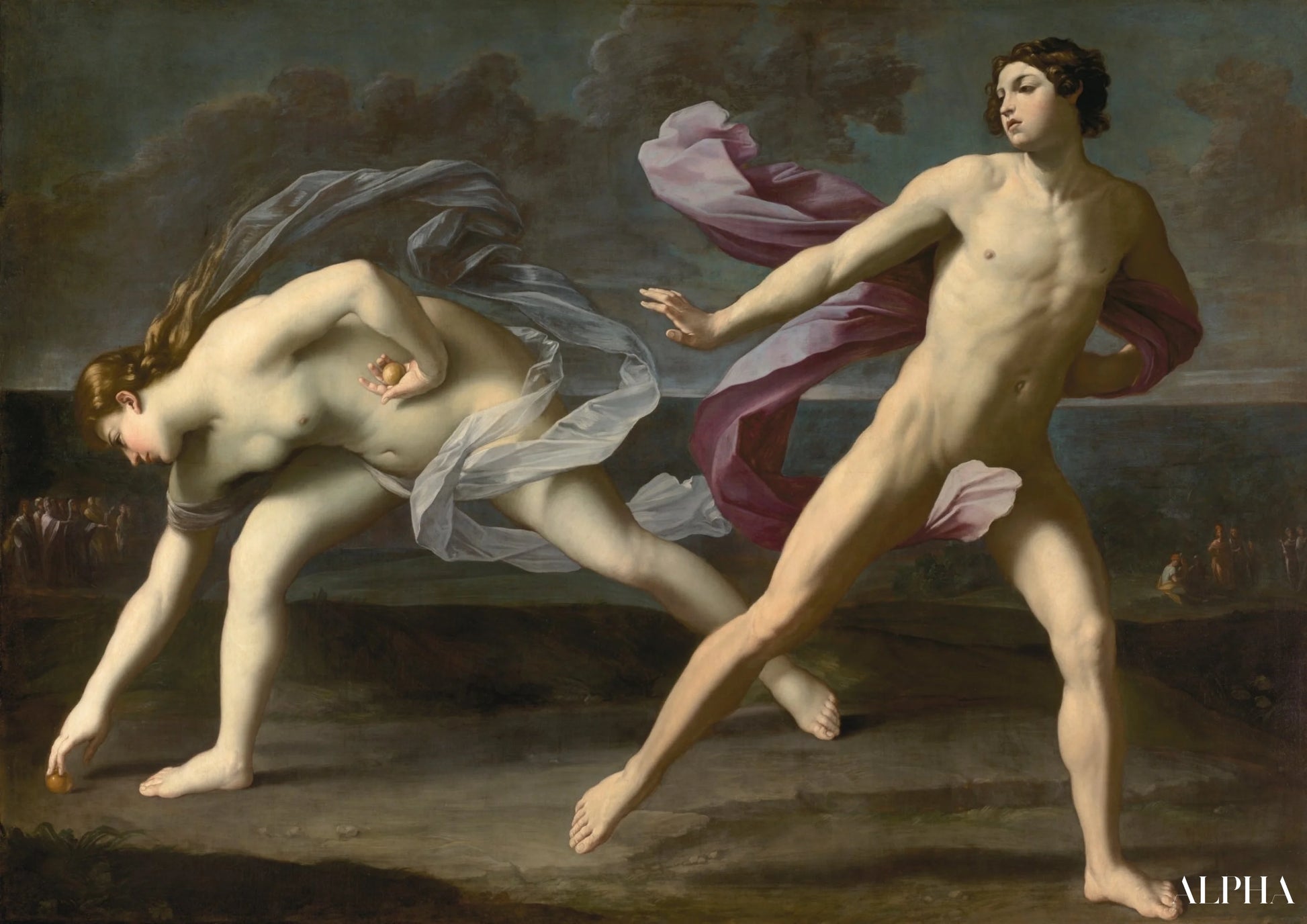 Hippomène et Atalante - Guido Reni Reproductions de tableaux à la peinture à l’huile