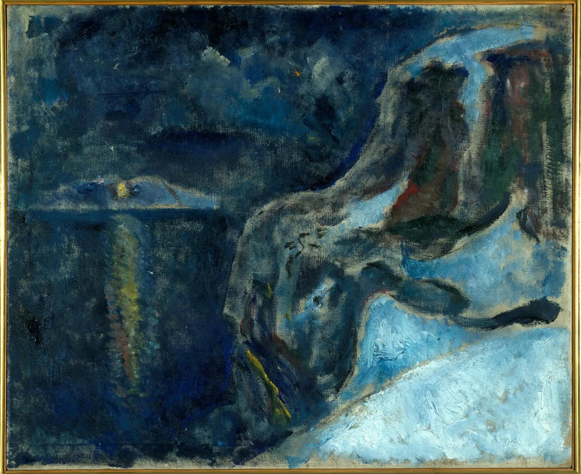 Hiver près de la mer - Edvard Munch image 1 tableau peint à l’huile sur toile