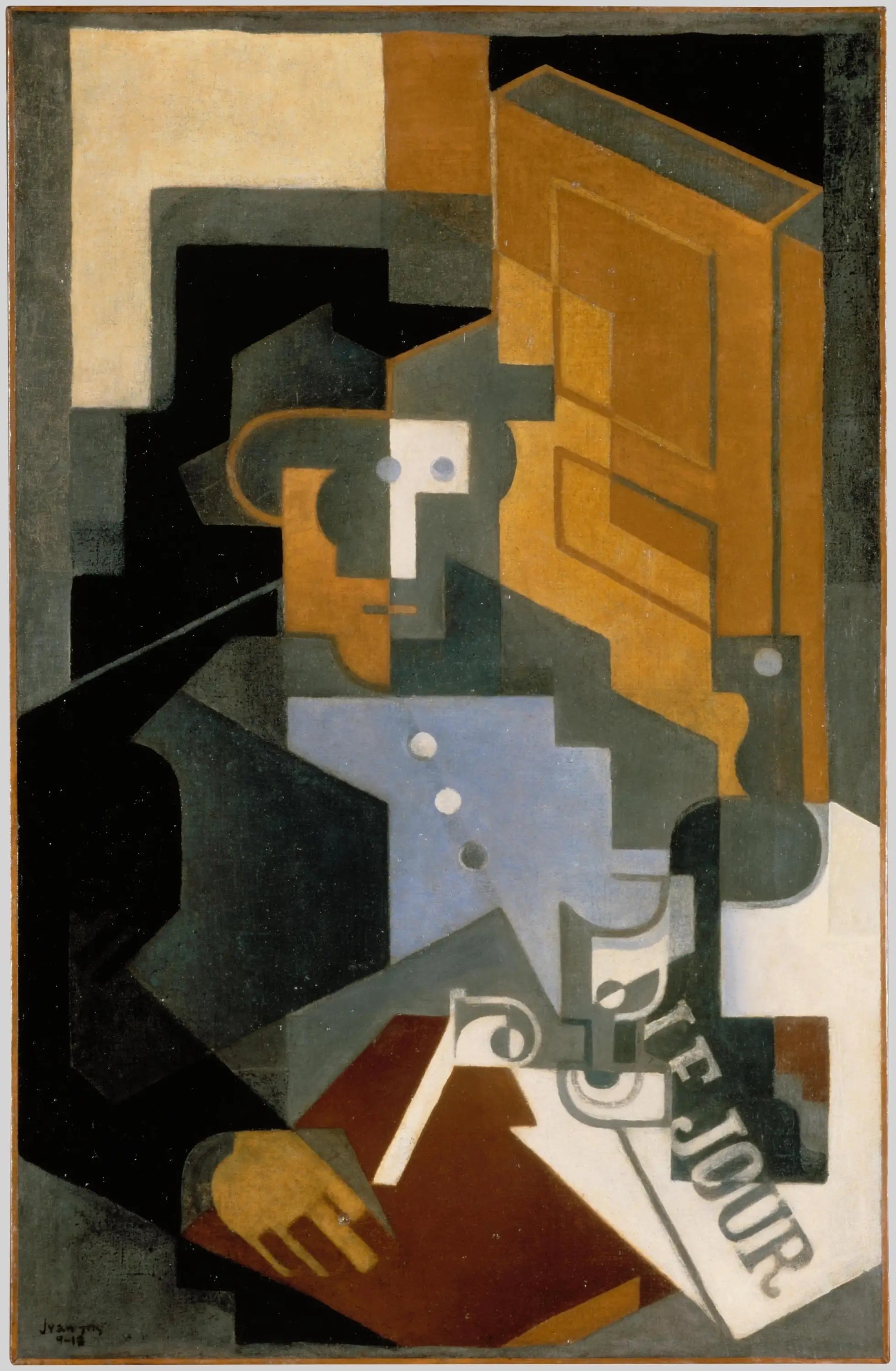 Homme de Touraine - Juan Gris - Alpha Reproduction