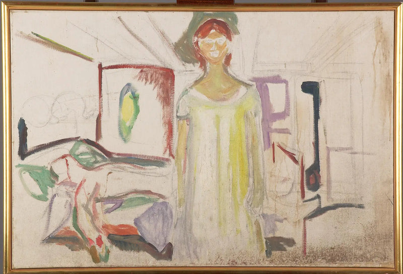 رجل وامرأة - إدفارد مونش