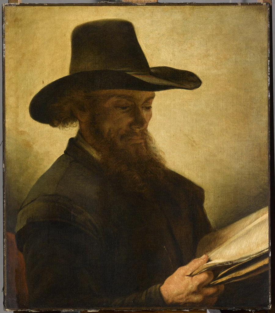 Homme lisant - Barent Fabritius